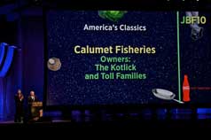 Mark Kotlick accepting the American Classic Award